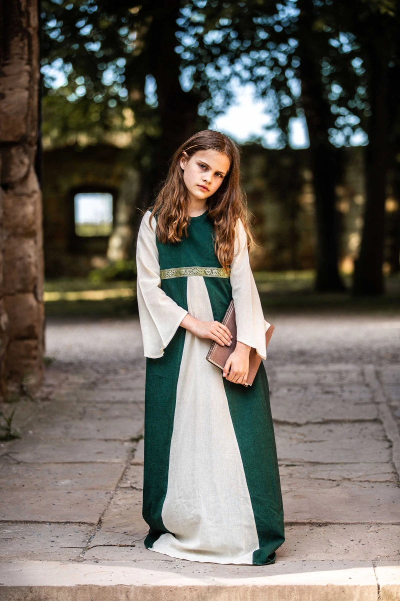 Robe enfant Piccola Donna — Vert (2XS)
